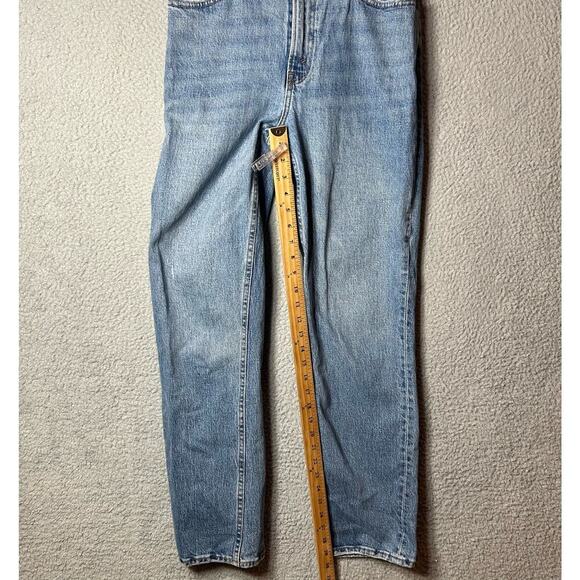 Abercrombie & Fitch Jeans Womens 27/4 Blue '90s Straight Ultra High Rise Jeans - Picture 6 of 9